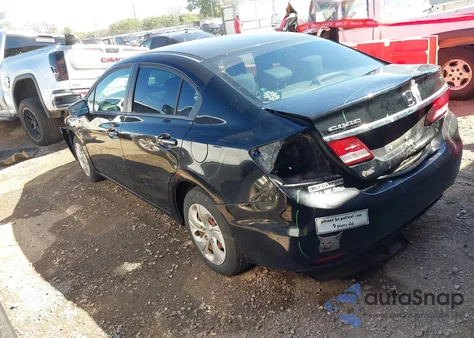 2015 Honda Civic Lx z USA, uszkodzony, nr VIN 19XFB2F55FE707663